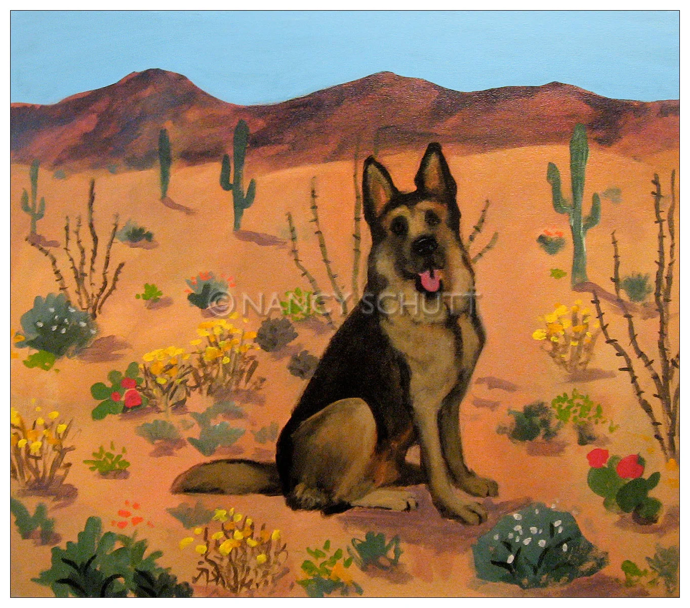 Early Rebel, 36x48 © 2011 Nancy Schutt, all rights reserved