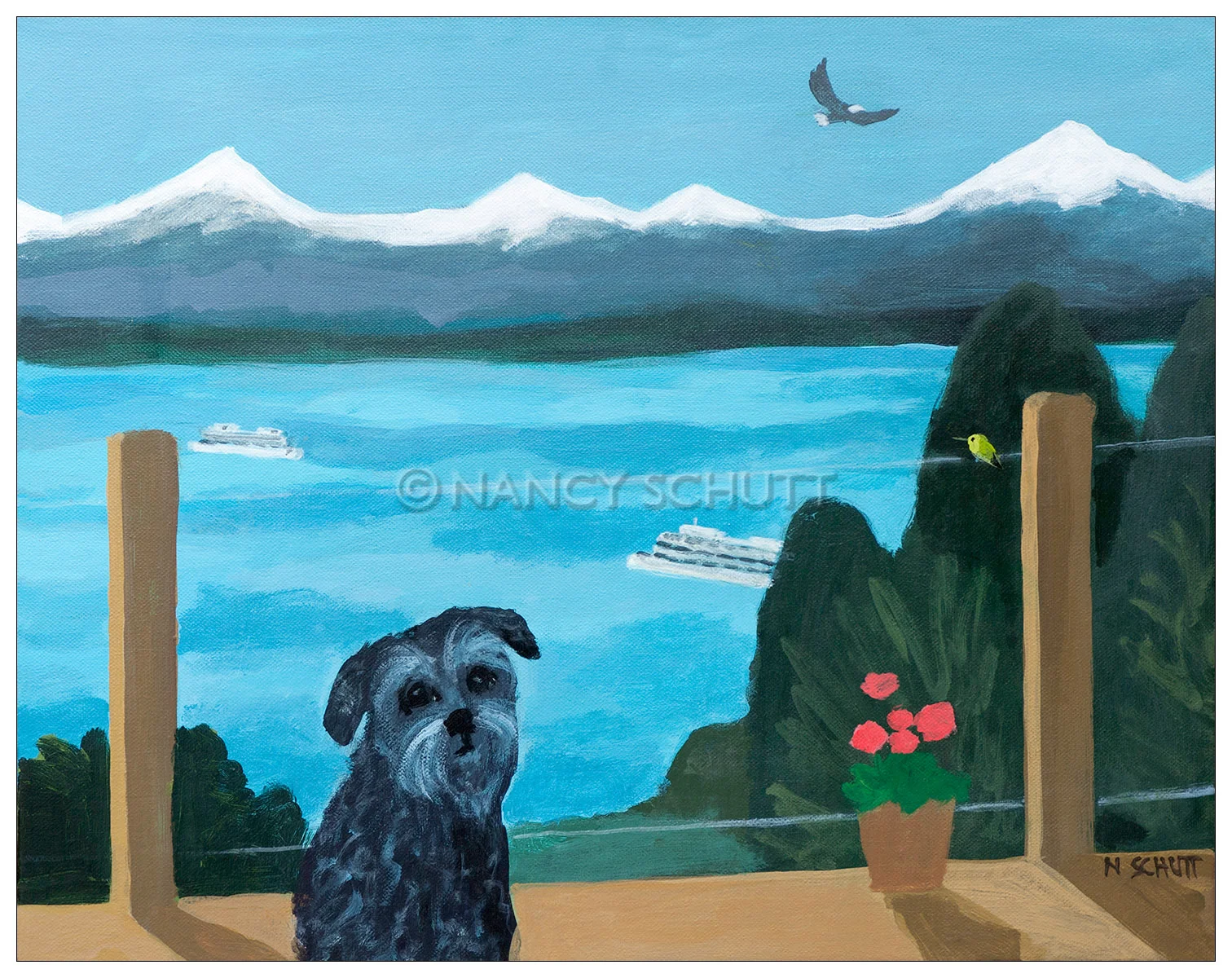 Audrey, 16x20 © 2012 Nancy Schutt, all rights reserved