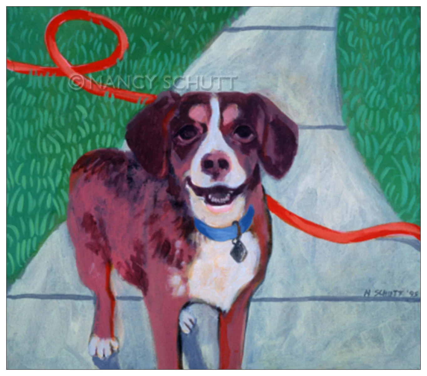 Josie, 16x20 © 1995 Nancy Schutt, all rights reserved