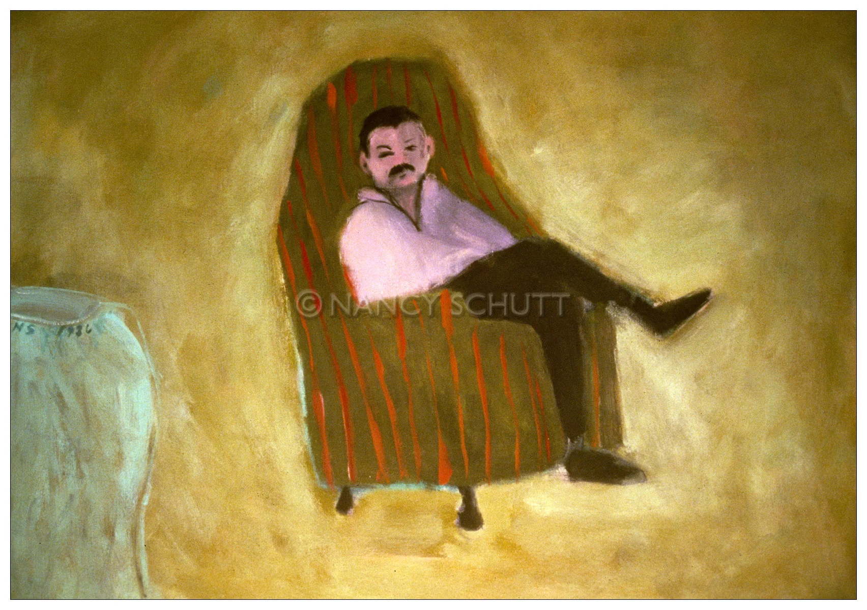 Charles, 24x30 © 1986 Nancy Schutt, all rights reserved