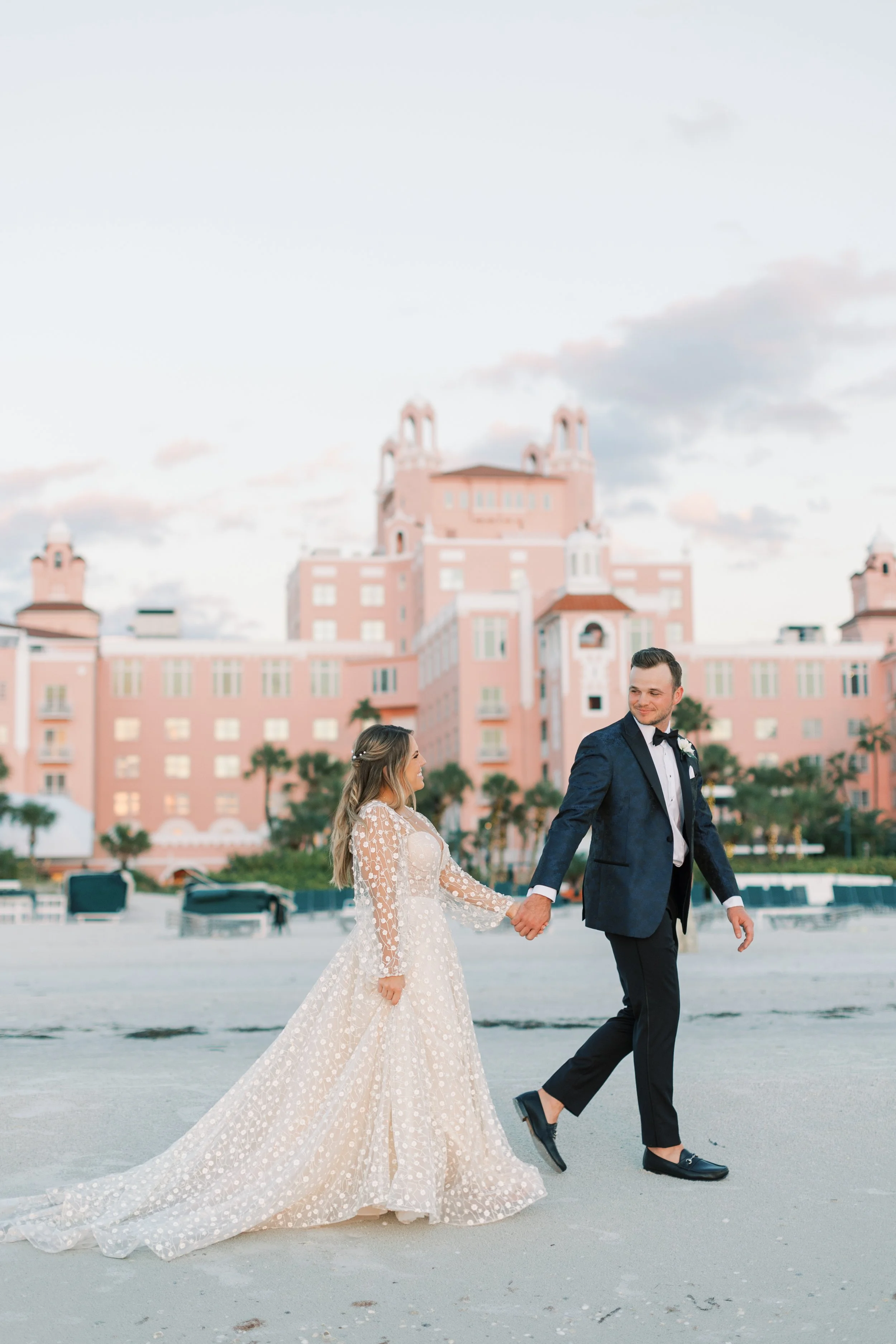 A Pink Hotel on the Beaches of Florida