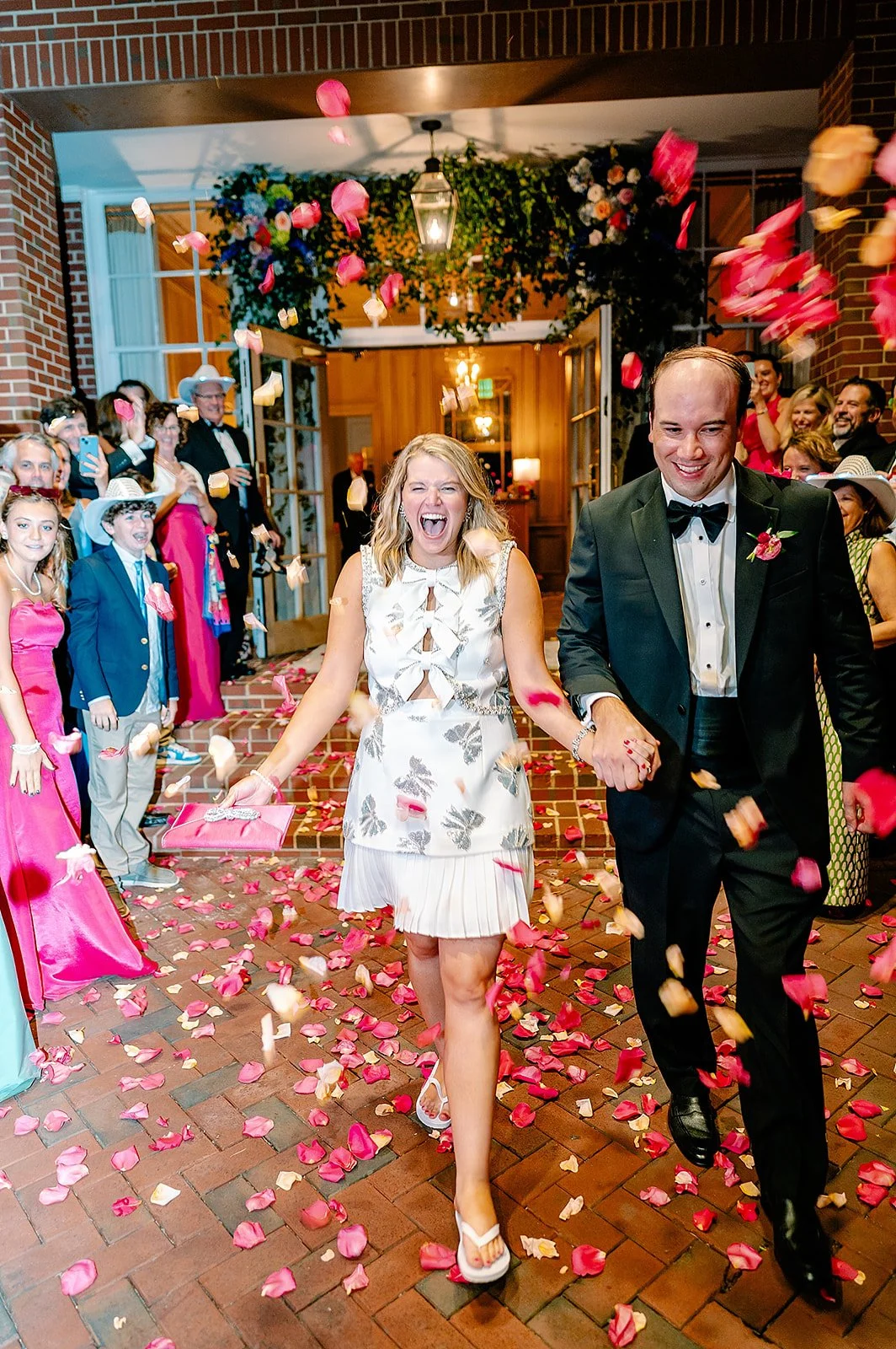 An Interior Designer’s Daughter’s Bold &amp; Colorful Wedding