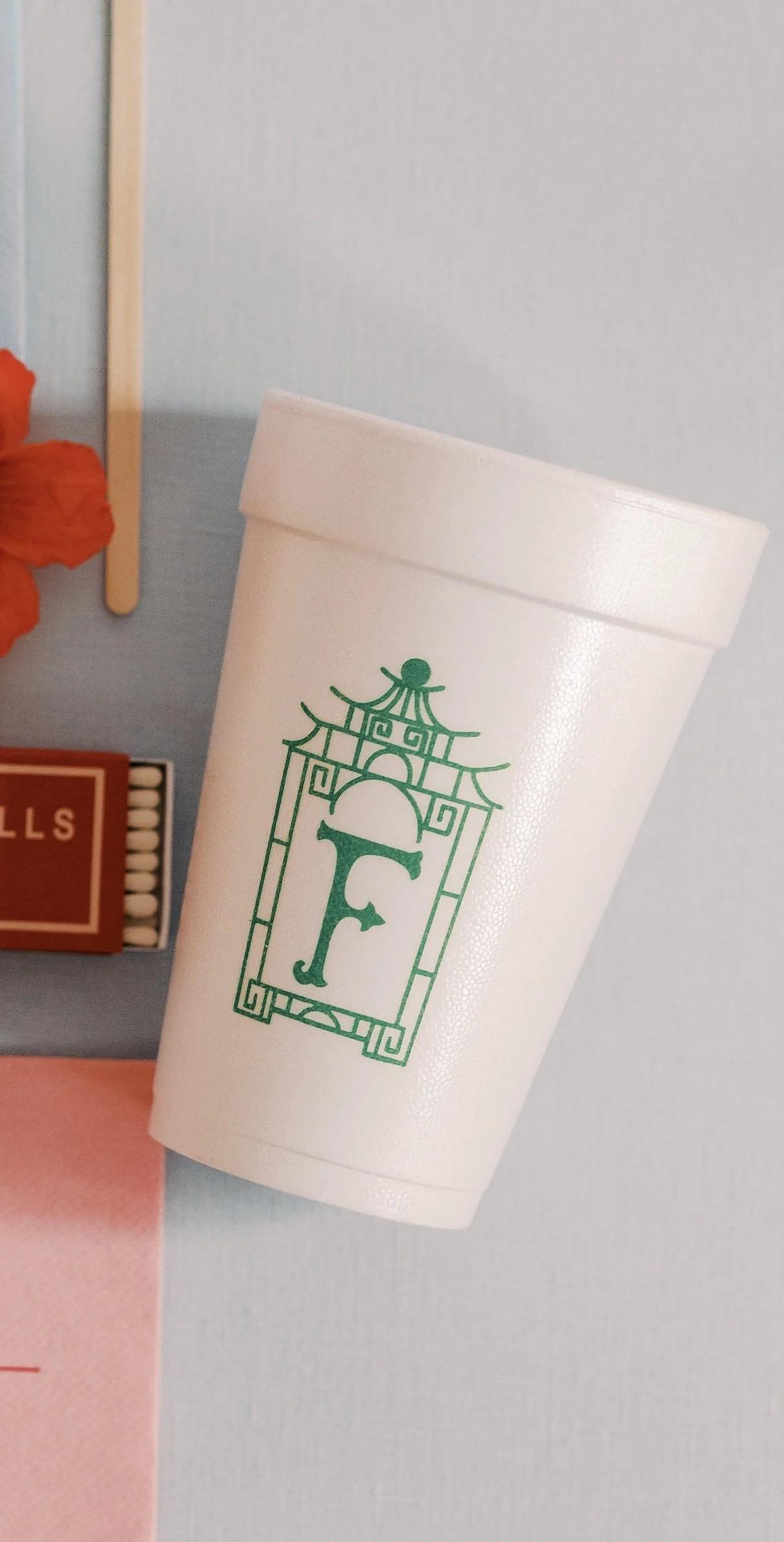 Custom Foam Styrofoam Cups (16oz) | Pack of 50