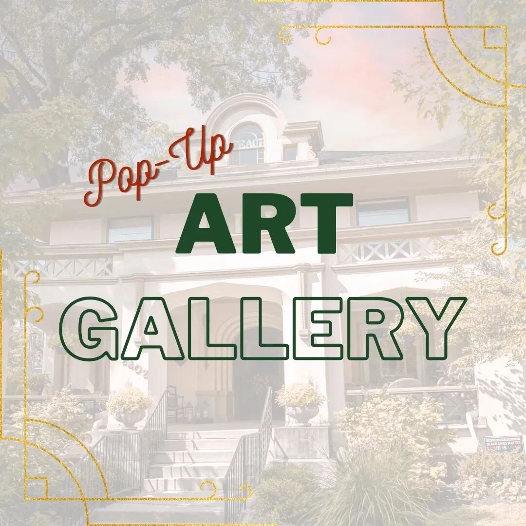 🎀We're super excited to debut a new feature this year in one of our most beloved homes- 2402 Webster will open their downstairs and host a pop up Art Gallery and cookies for Home Tour patrons to enjoy! Various artists representing several types of m