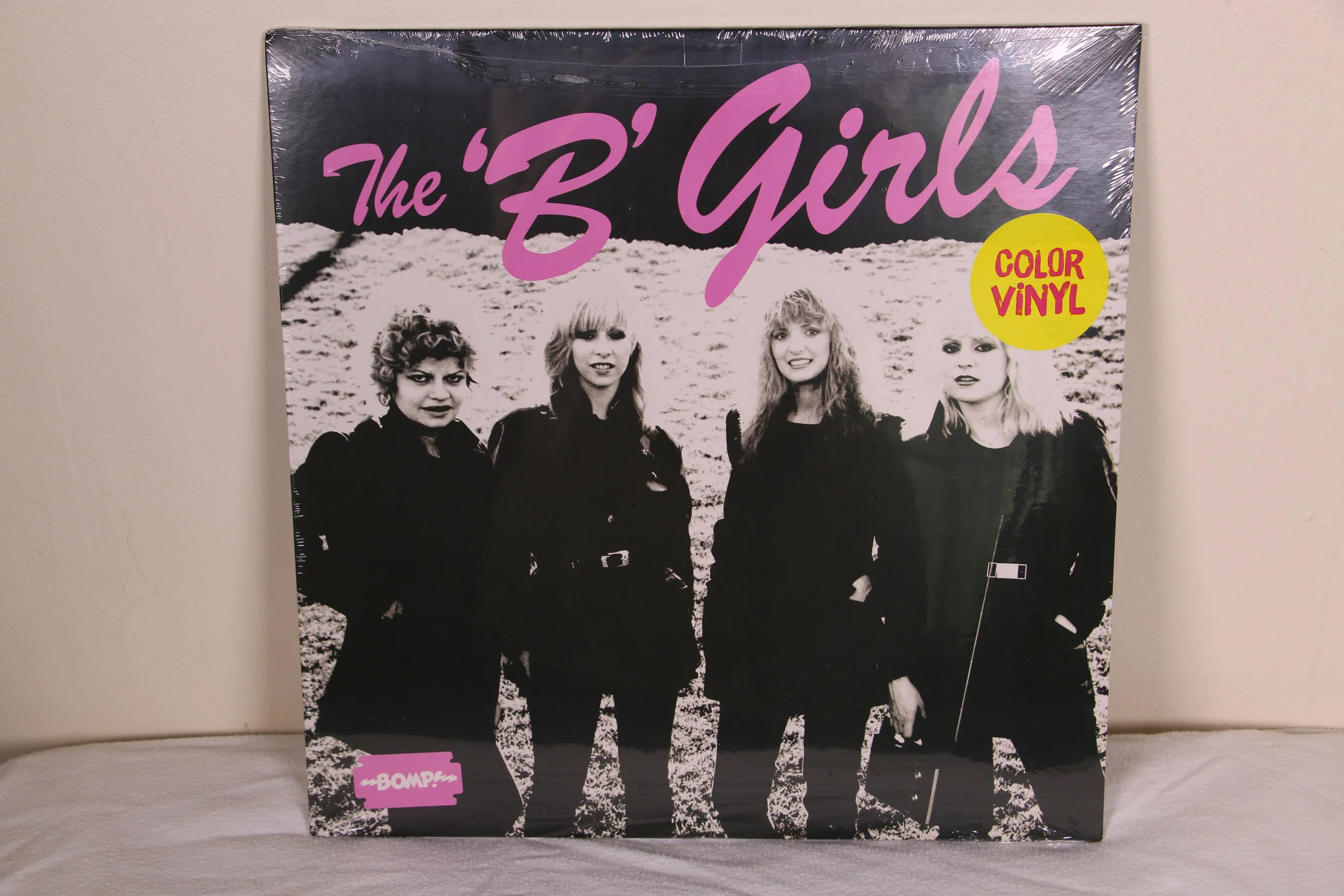 3 Mint condition B-Girls "BOMP!" LP