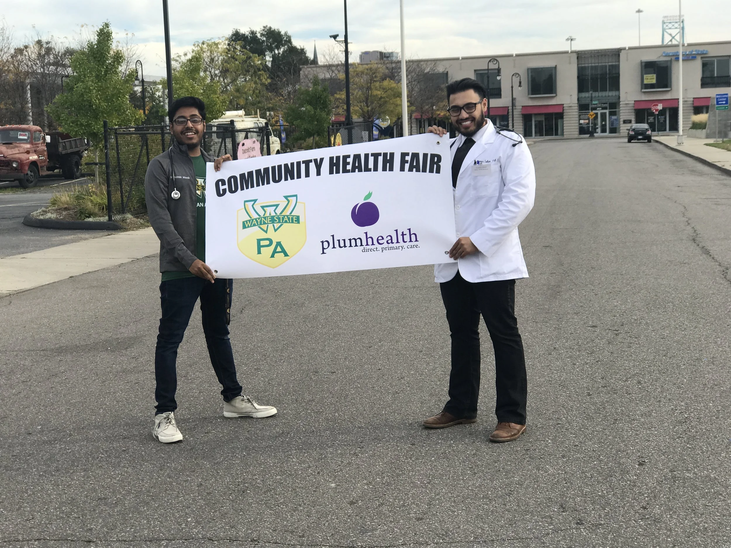 Health Fair with the Wayne State Physicians Assistants — Plum Health Direct Primary Care in