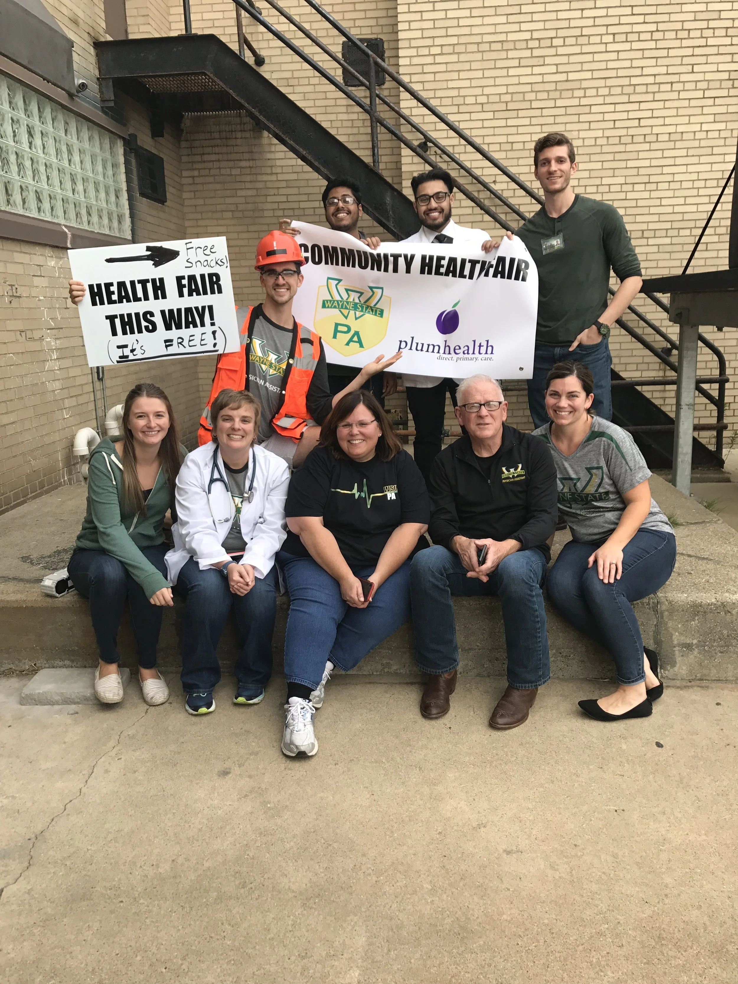 Health Fair with the Wayne State Physicians Assistants — Plum Health Direct Primary Care in