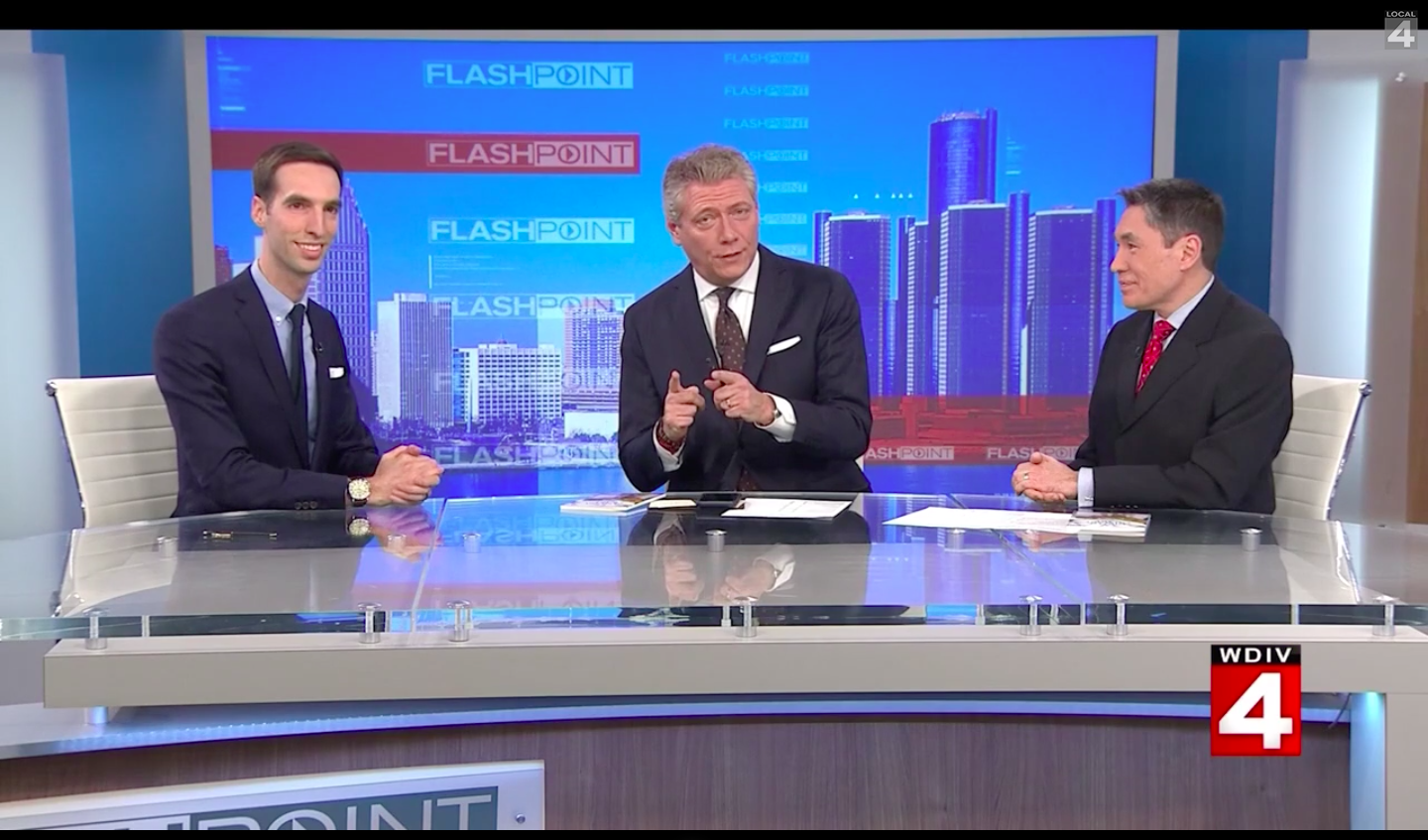 Paul Thomas MD on Flashpoint with Devin Scillian and Dr. Frank McGeorge of WDIV Channel 4 in Detroit, Michigan, discussing Direct Primary Care.