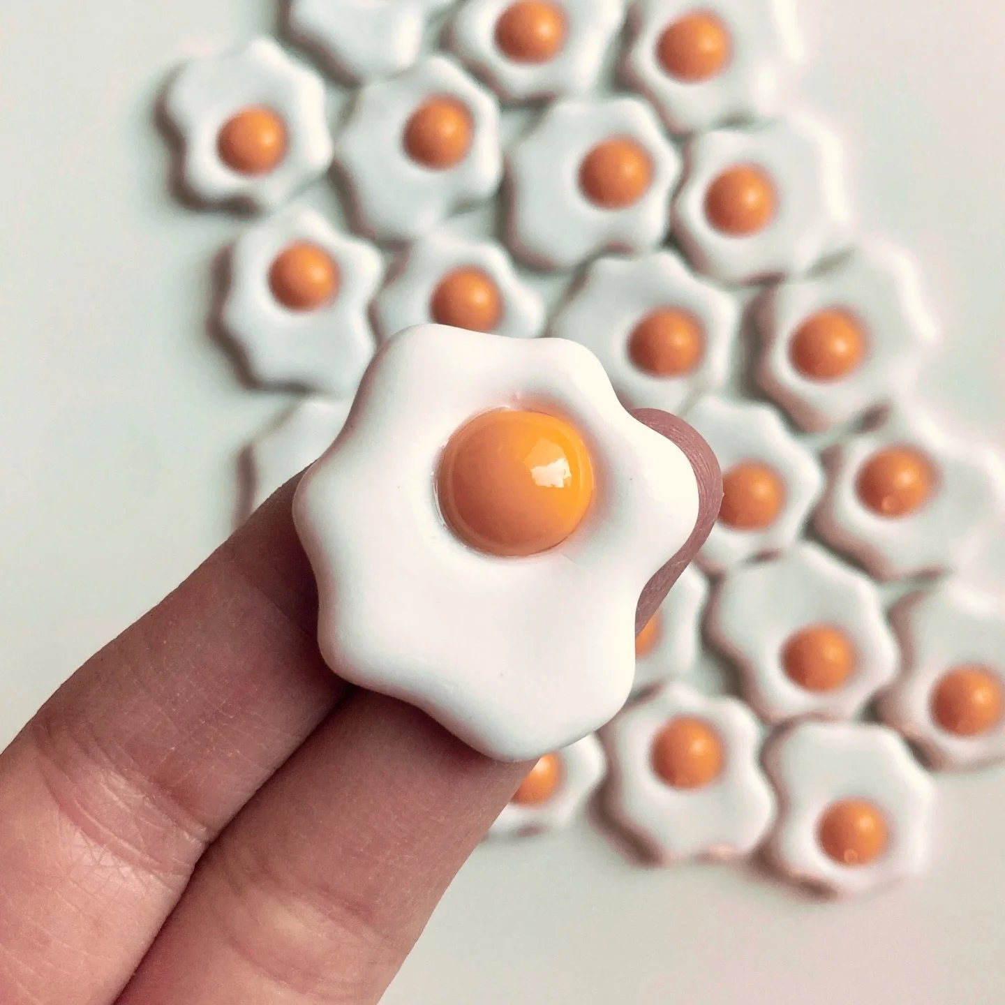 Order up &mdash; Sunny-side-up egg magnet restock! ☀️🍳