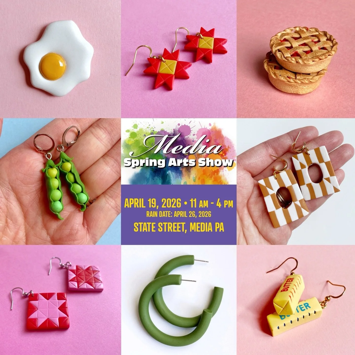 My next event is soooon &mdash; Media Spring Arts Show &mdash; in less than a couple weeks! Come find some gifts for your best bud, your mom, or treat yourself for the hard work you&rsquo;ve been doing!

Set a reminder above 👆 

🗓️ Sunday, April 19