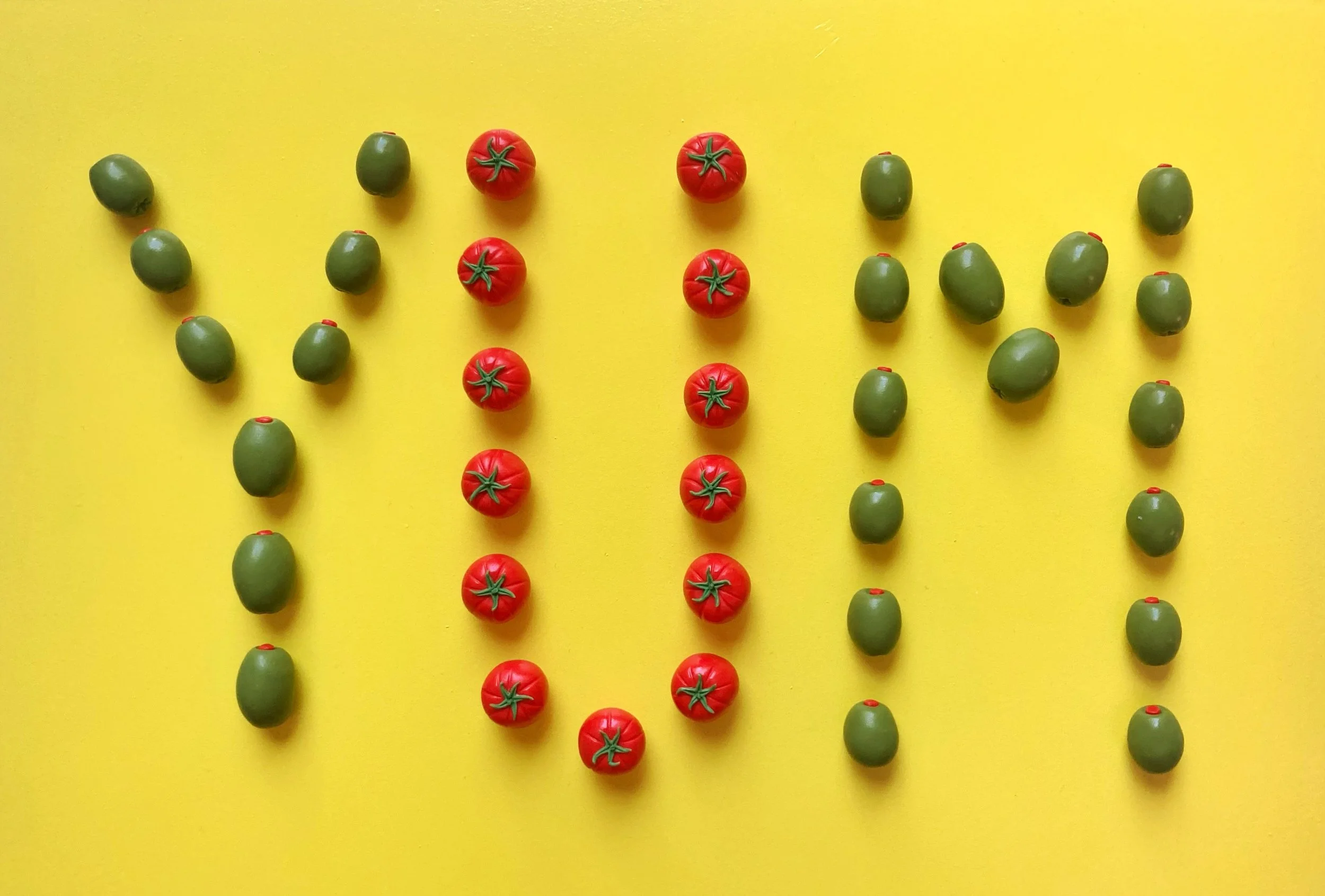 🍅 Tomato and olive magnets have been restocked! 🫒