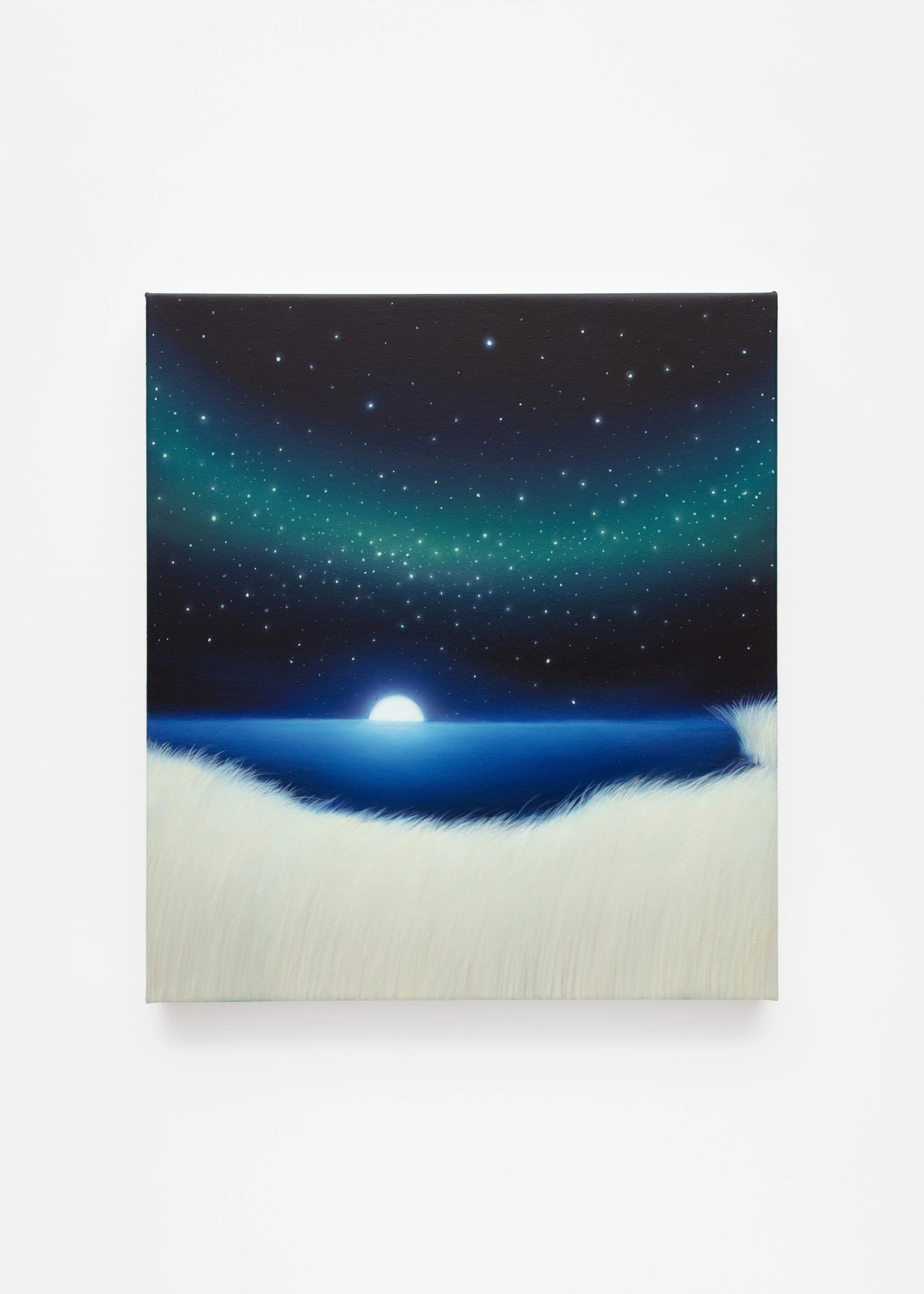 Moonrise  2022  oil on canvas  25 x 28 in.