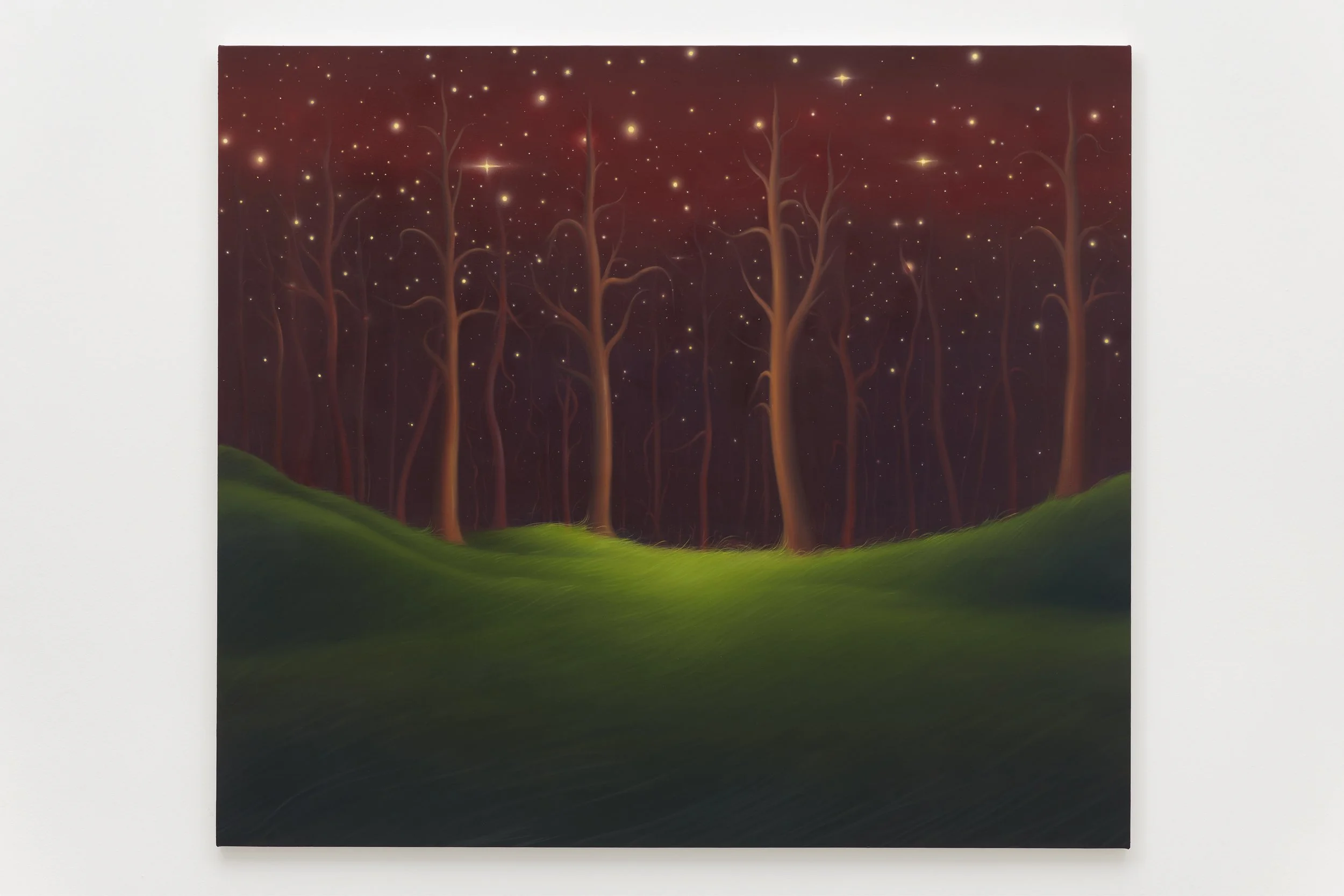 Endless Night   2023  oil on canvas  70 x 80 inches