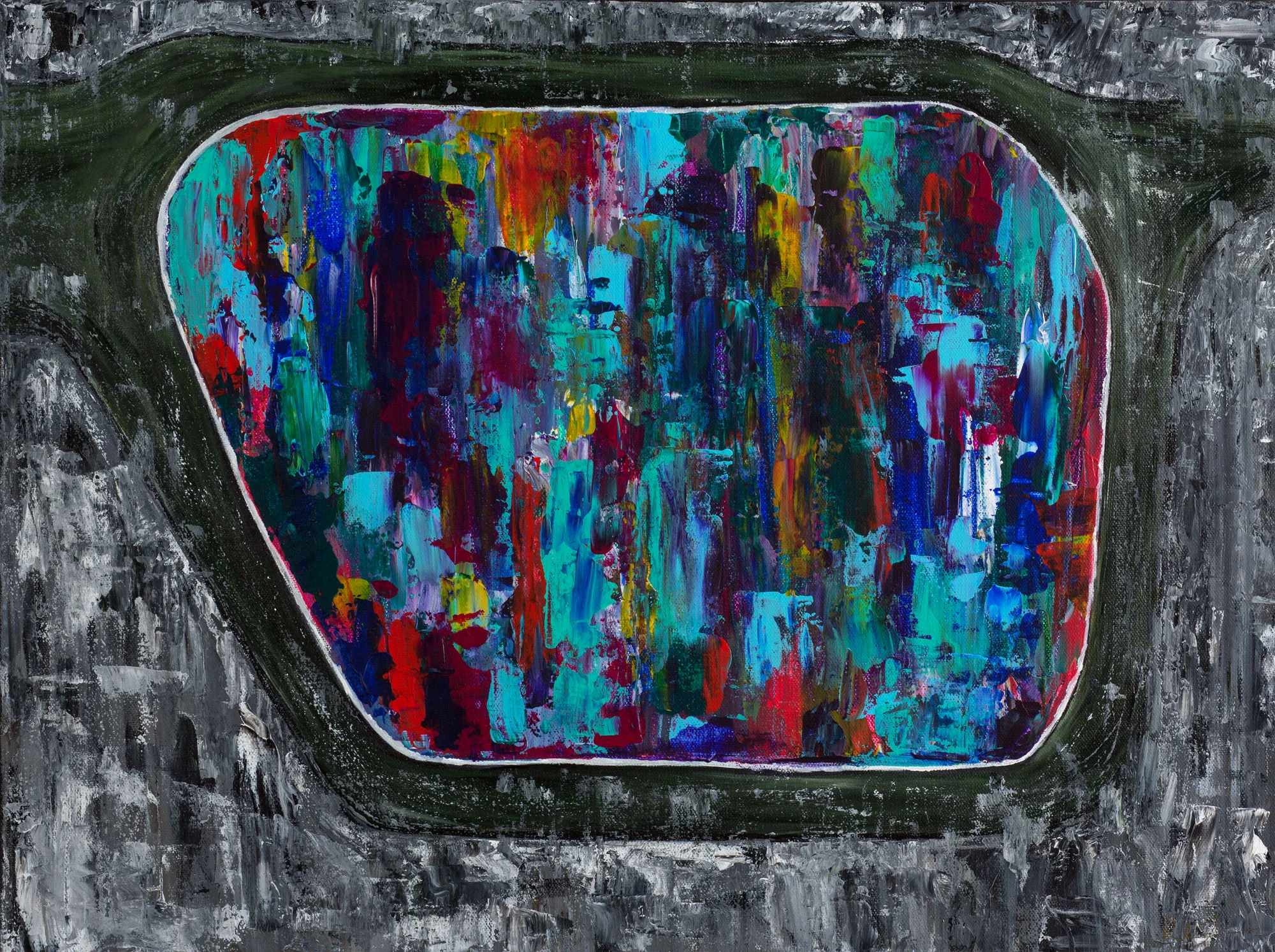 24" x 18", Acrylic on Canvas