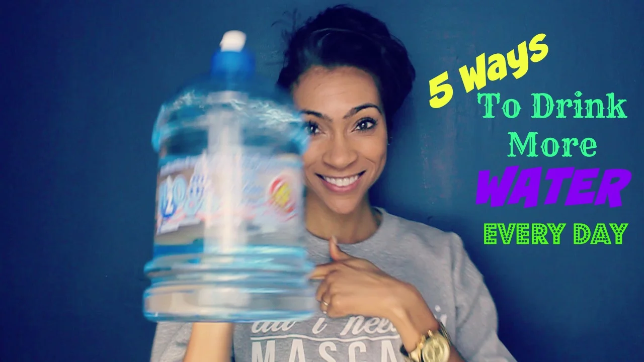 5 Ways to Drink More Water