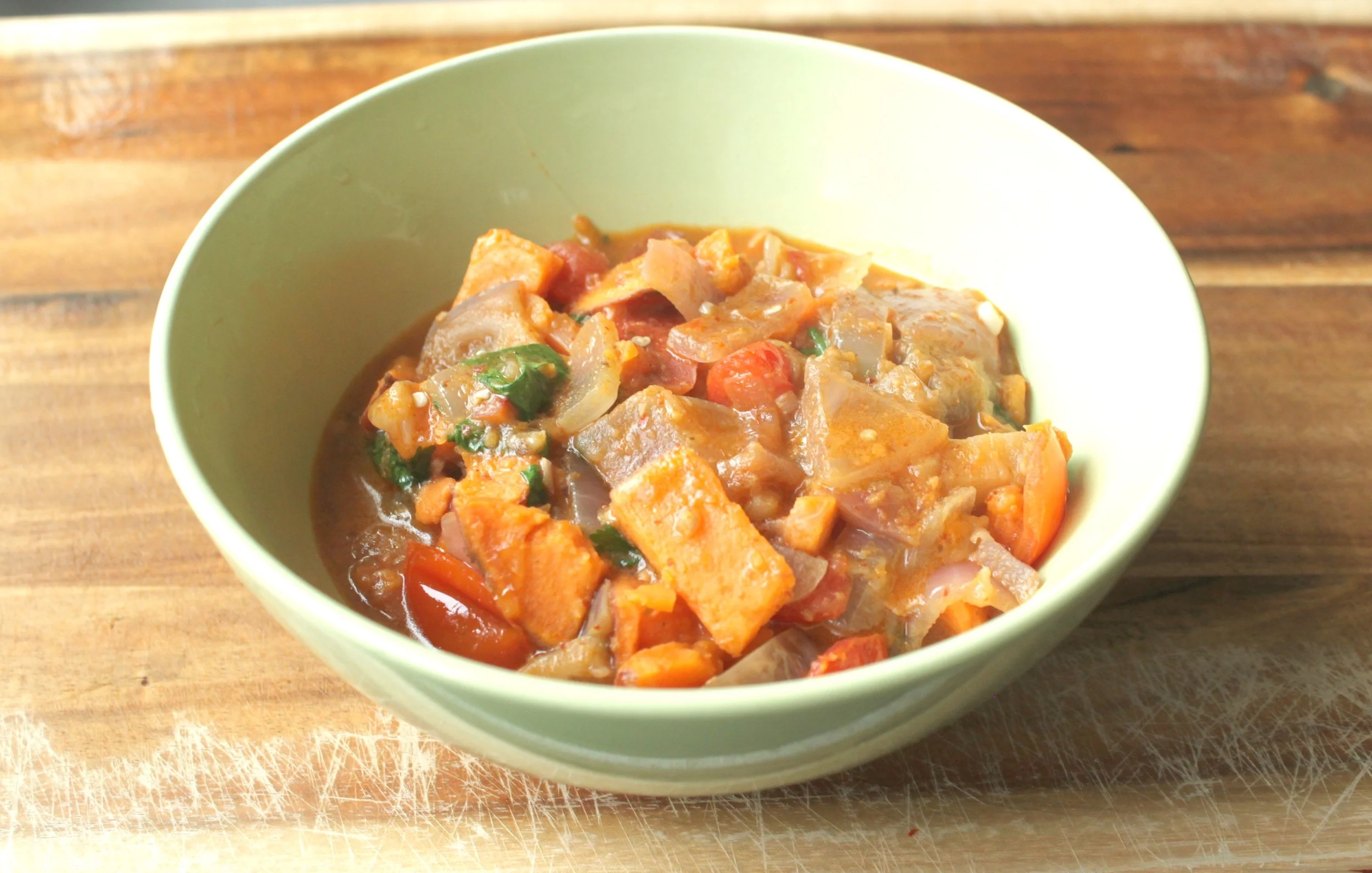 Sweet Potato & Eggplant Curry