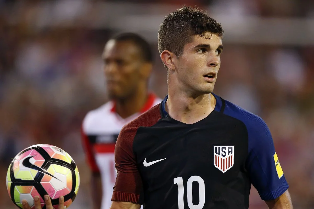 pulisic usmnt jersey