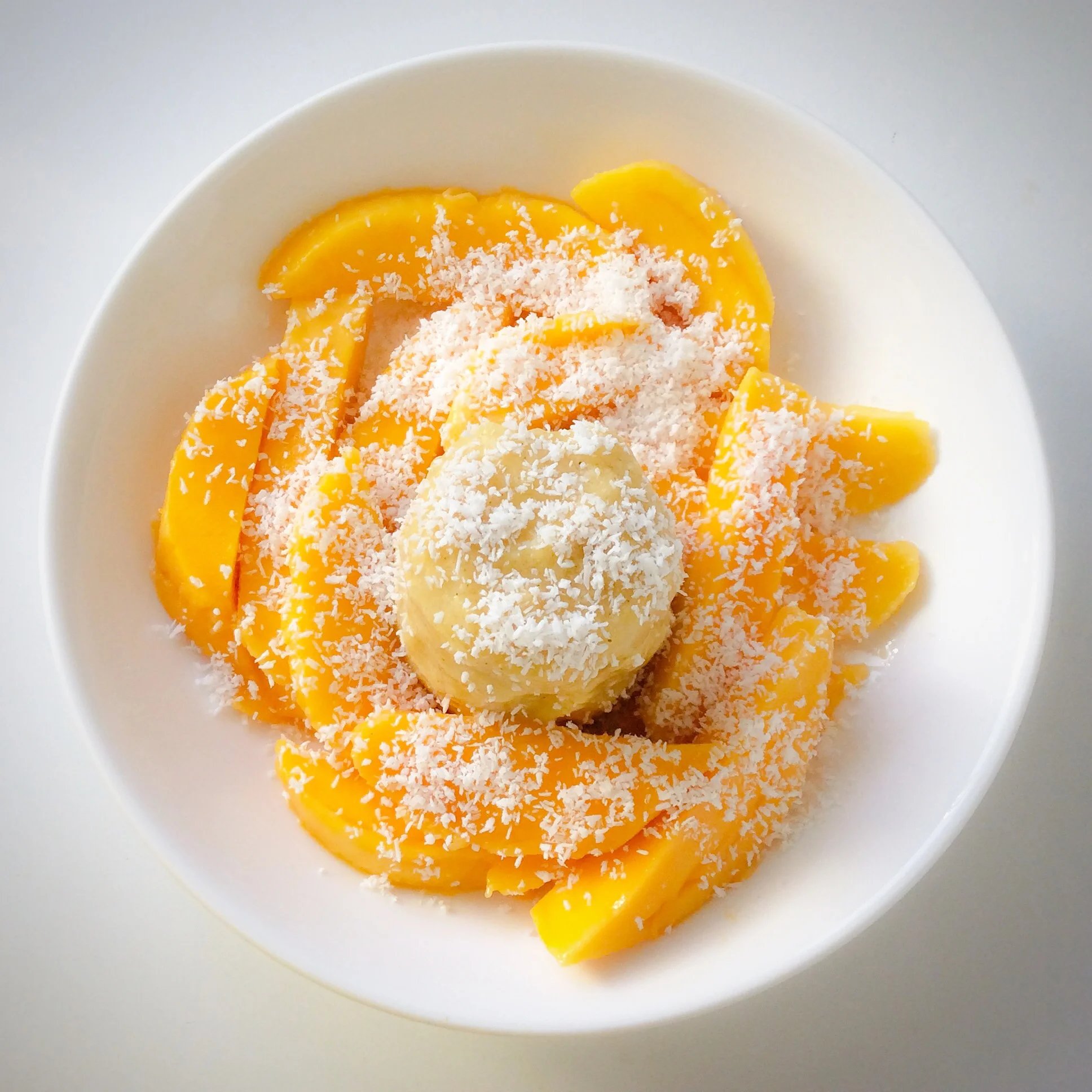 Mango & Coconut Gelato