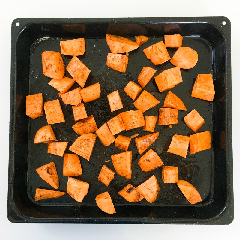 Spiced sweet potato