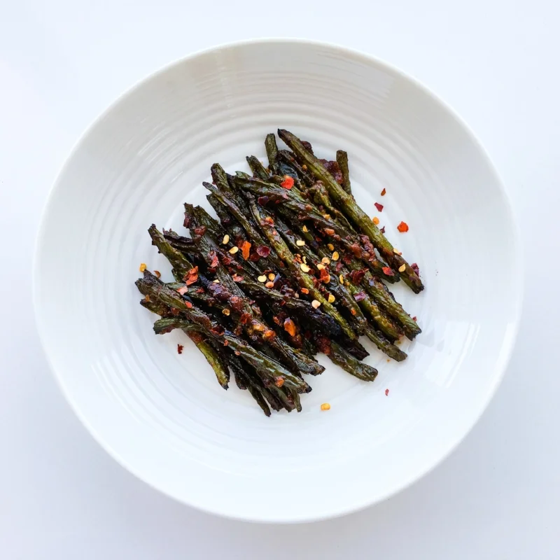 Miso Garlic Green Beans