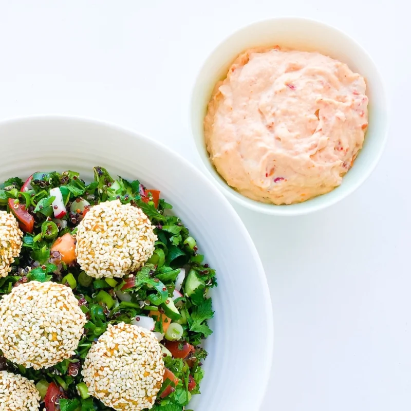 Spicy Sun-dried Tomato Cashew Mayo