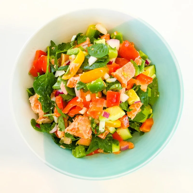 Smoked Salmon Salad