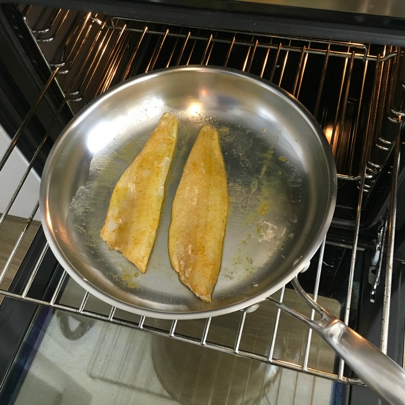 Oven Baking Spicy Fish