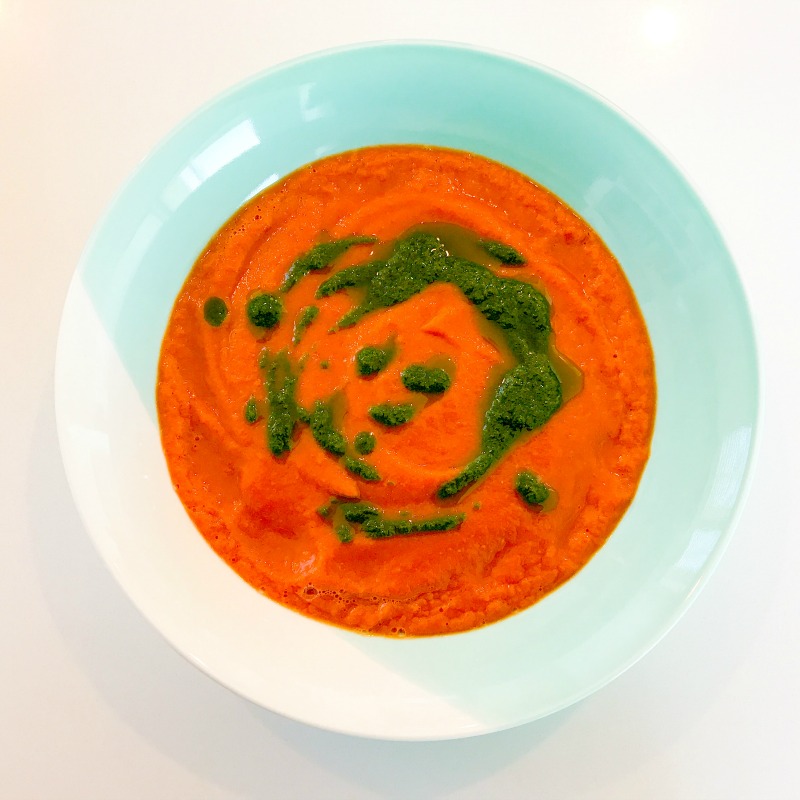 Lazy Roasted Tomato Soup