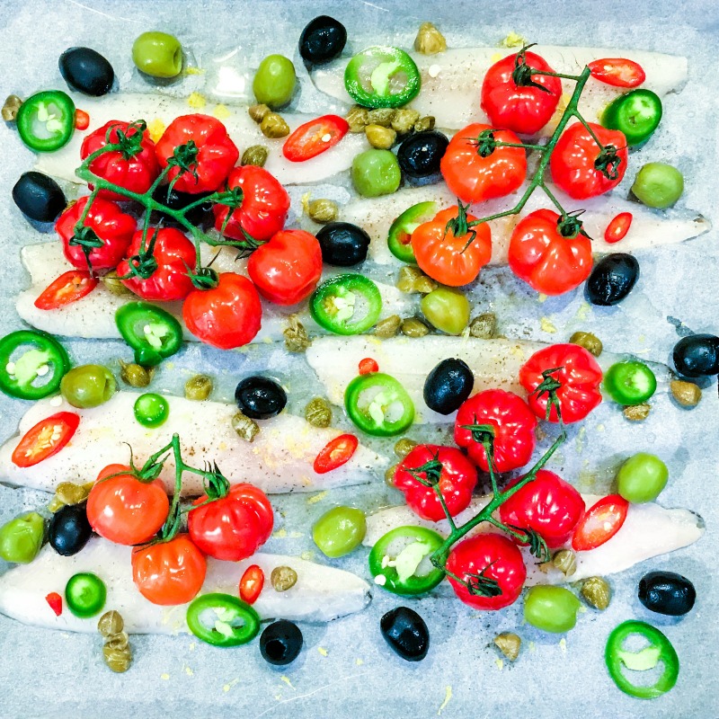 Mediterranean Baked Fish