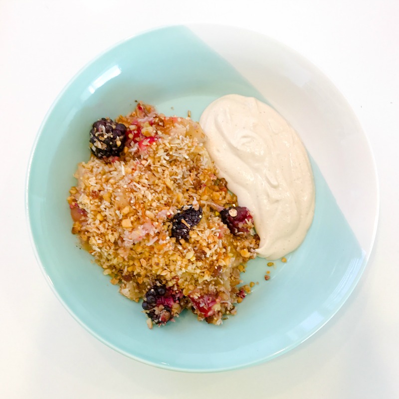 Maple Spiced Cashew "Creme"