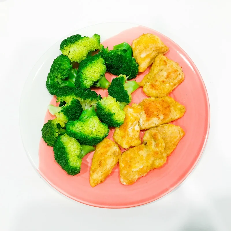 Healthy "Un-fried" Chicken Nuggets