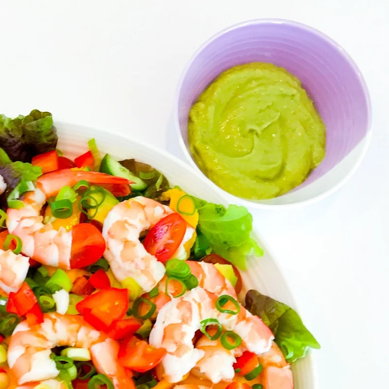 Avocado Green Goddess Salad Dressing