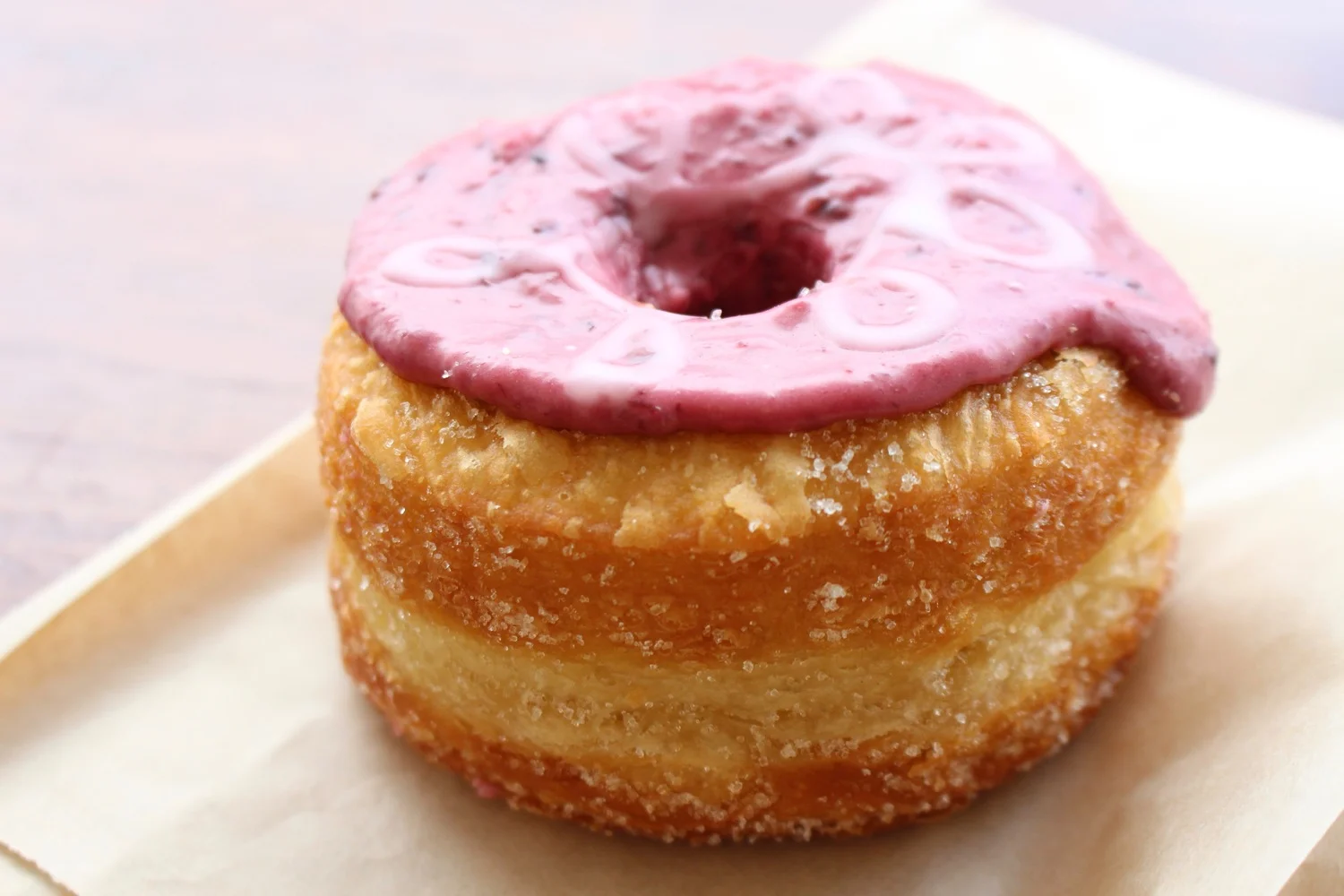 five daugthers blackberry lychee donut