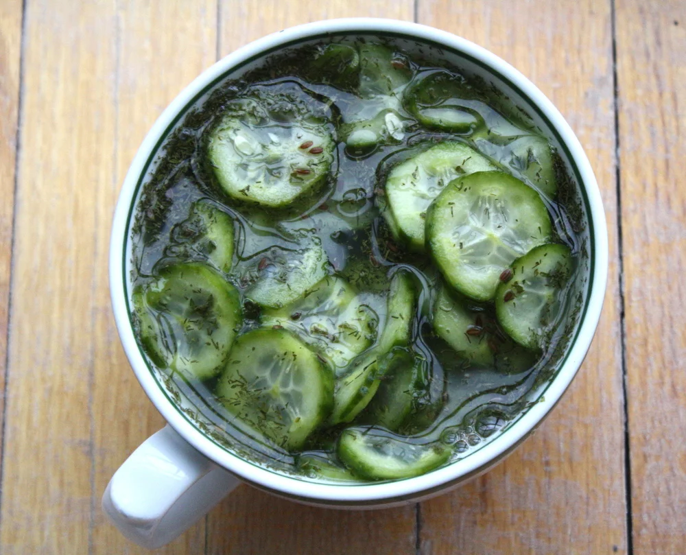cucumber-dill salad