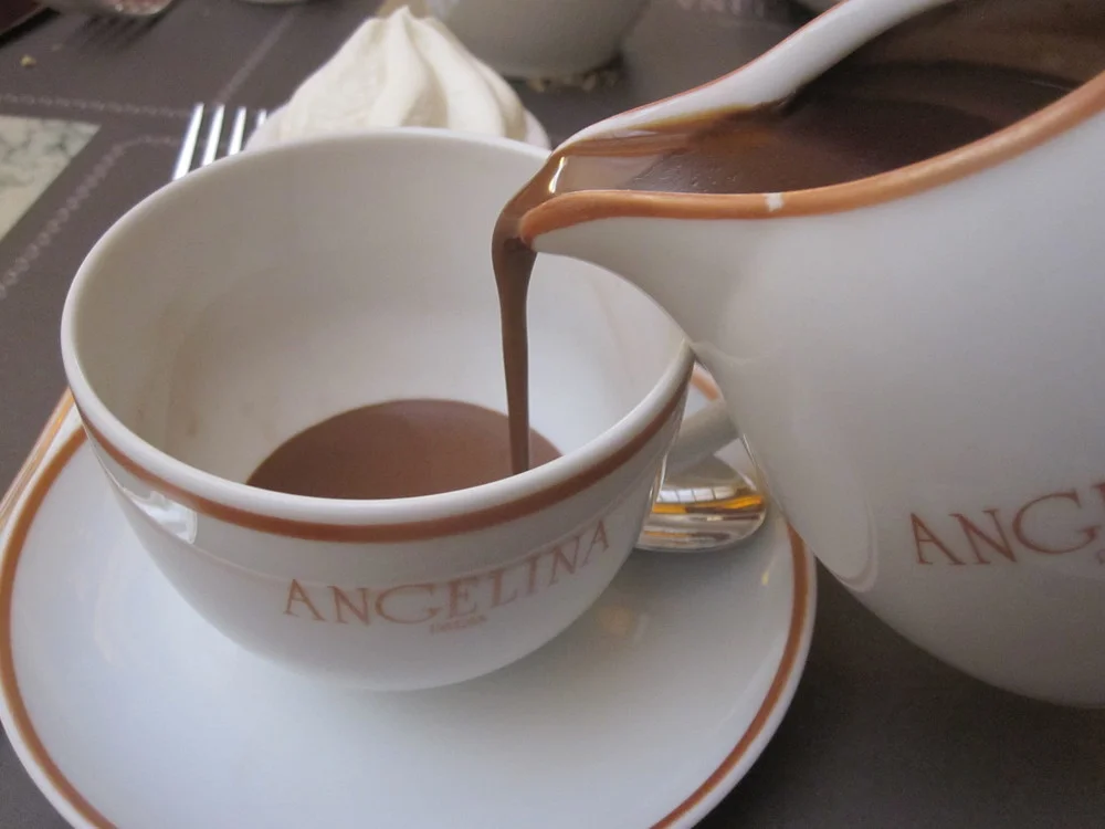 best hot chocolate: angelina's, 226 rue de rivoli