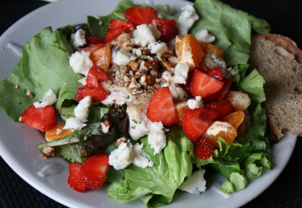 "evergreen salad" with chicken