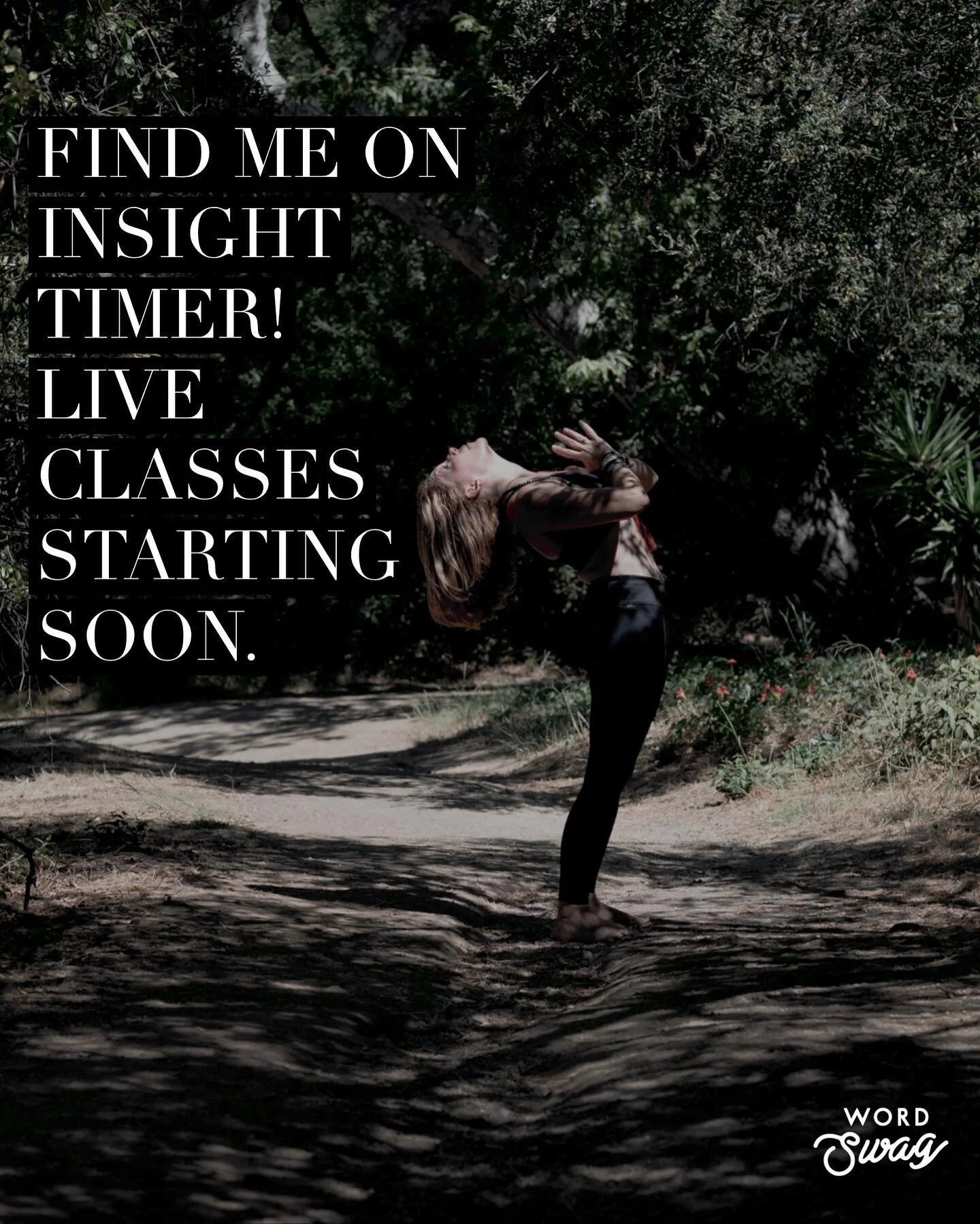 New Update! 🚨🚨

FOLLOW ME on INSIGHT TIMER : ( Stacey Bosworth)

I&rsquo;ll soon be on Insight Timer offering live classes! Anyone anywhere can take class!
💜 if your new to #insighttimer it&rsquo;s an awesome app that offers sooo many things&helli