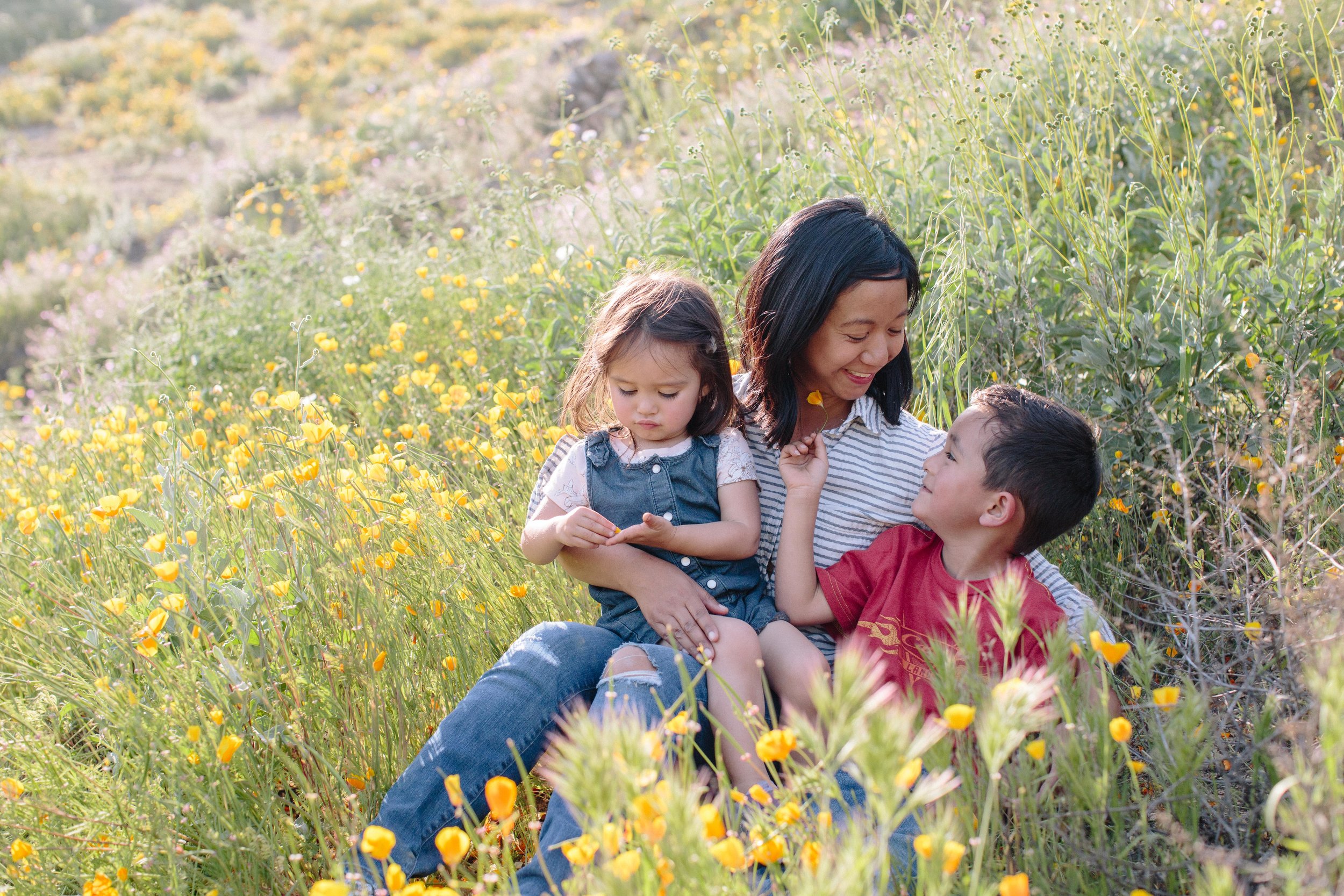 I'm definitely more comfortable behind the camera but I'm so glad to have a photo of myself together with the kids