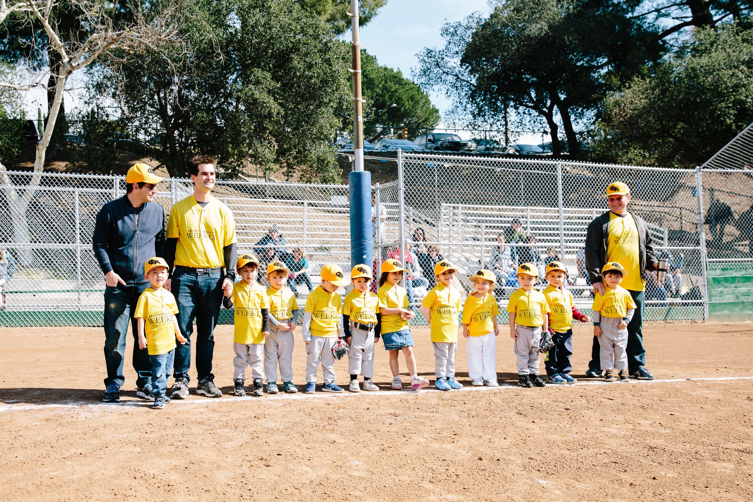 How adorable is this team?? 3 and 4 year old players from the Foal Division at the Opening Ceremony