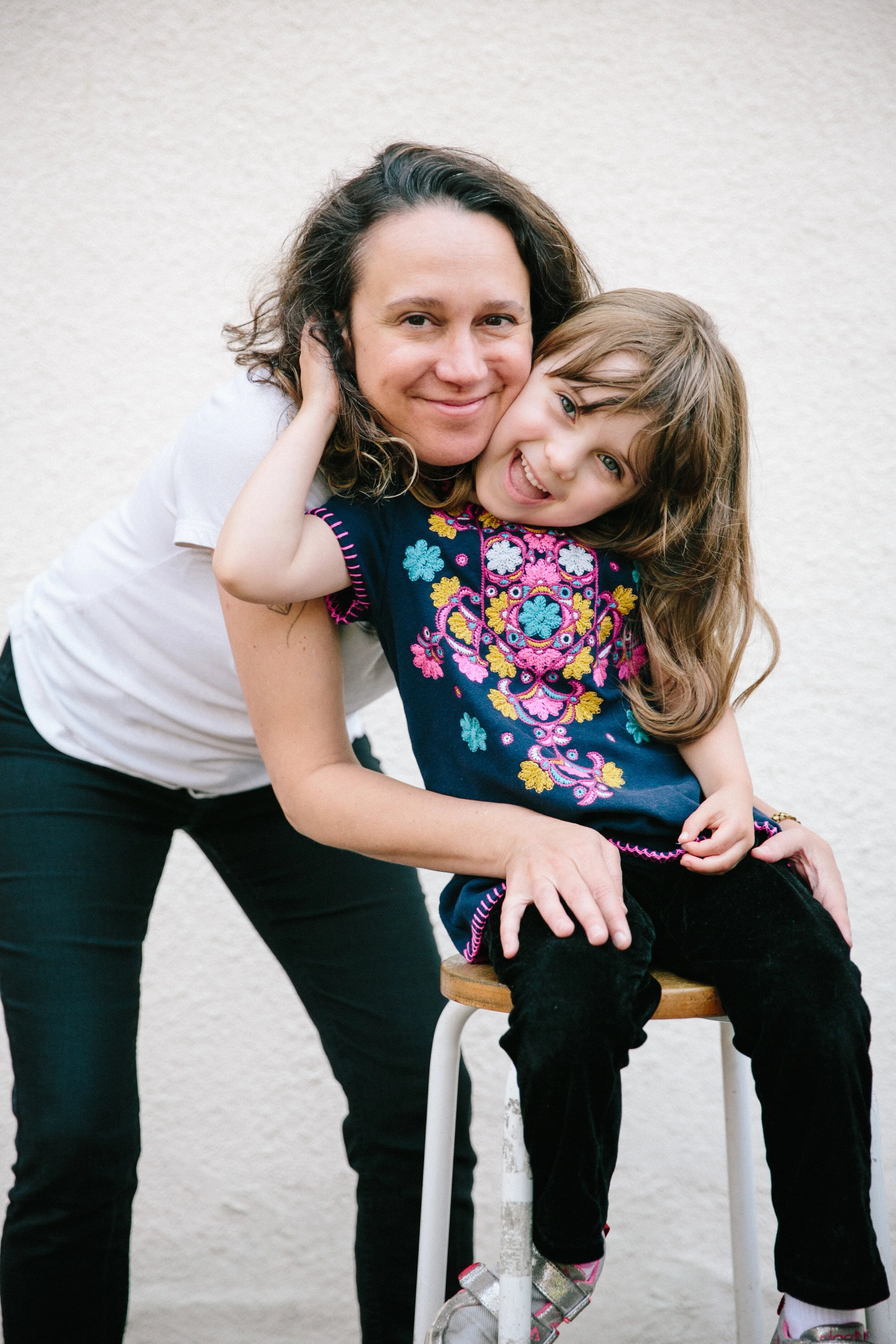 Mother and Daughter Studio Portrait.JPG