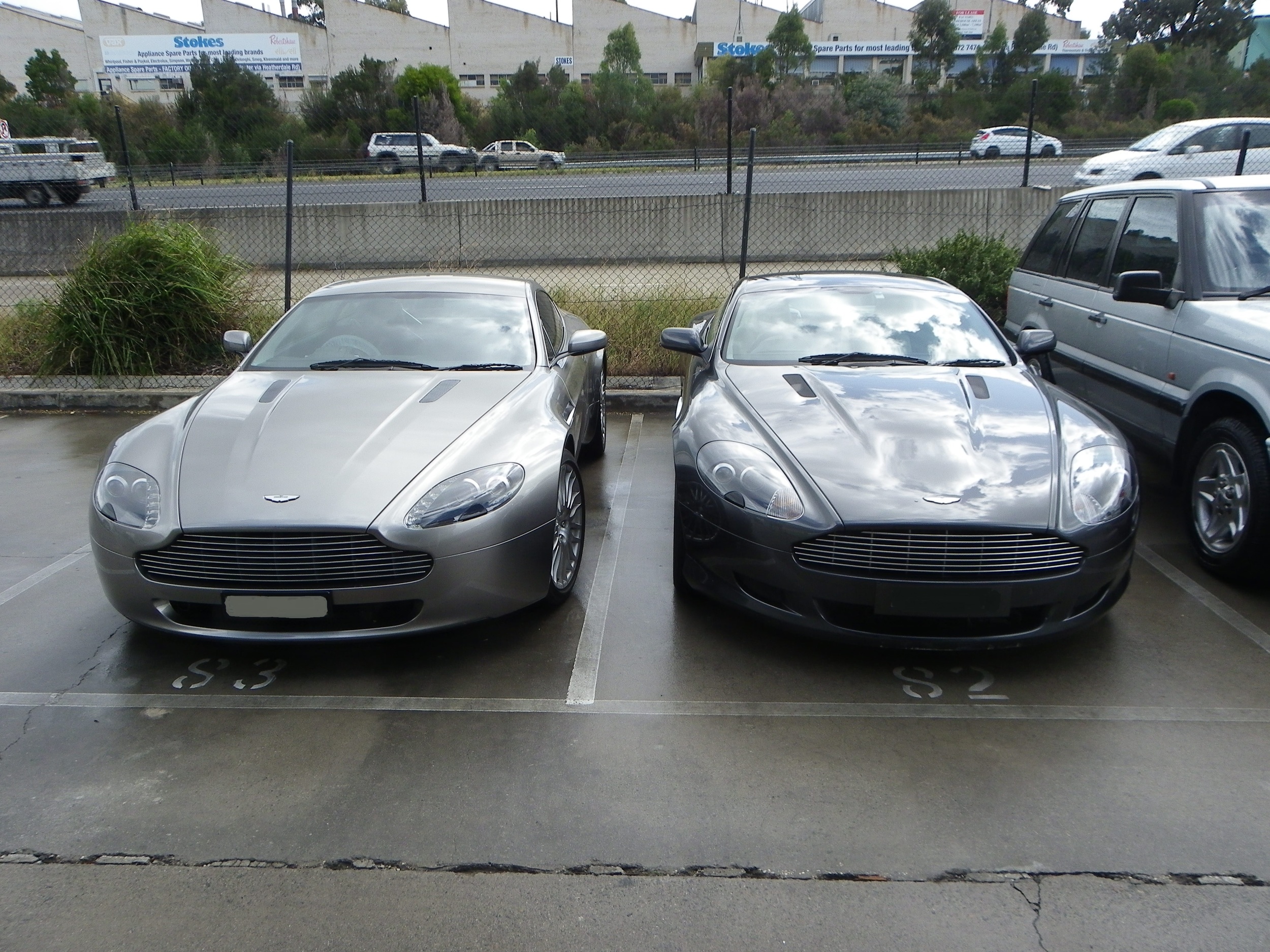 DB9 and V8 Vantage