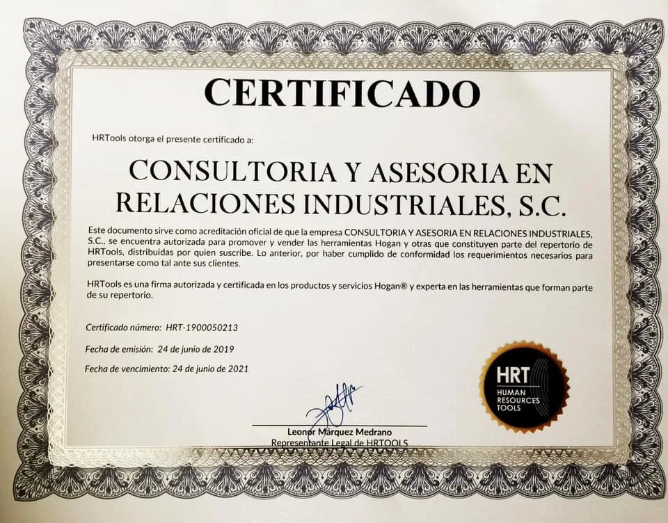 Nuest certificado