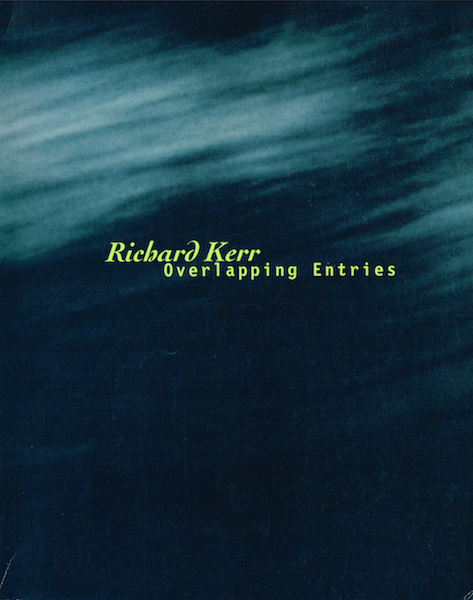 Overlapping Entires . Solo Exhibition. Mackenzie Art Gallery, Regina Saskatchewan. March 18th - May 30th 1993. Travelled to Edmonton Art Gallery, Edmonton, Alberta. March 19th - April 17th 1994. Catalog and Essays here: PDF .