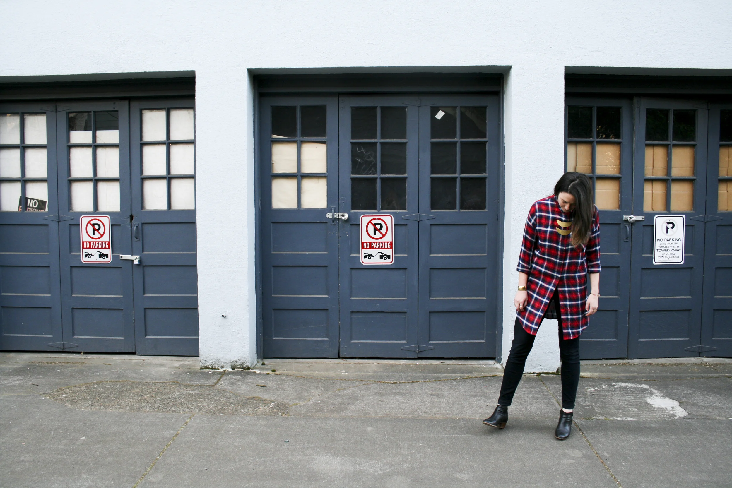 Tunic: random boutique in Bend, Necklace: old Etsy find
