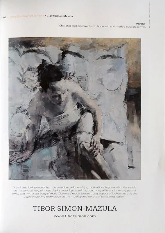 “An Examination of Current Trends & Original Practices in Visual Arts,” CIRCLE Quarterly Art Review Magazine, 8th Issue (Summer 2022), p. 105. Curated by Myrina Tunberg. 