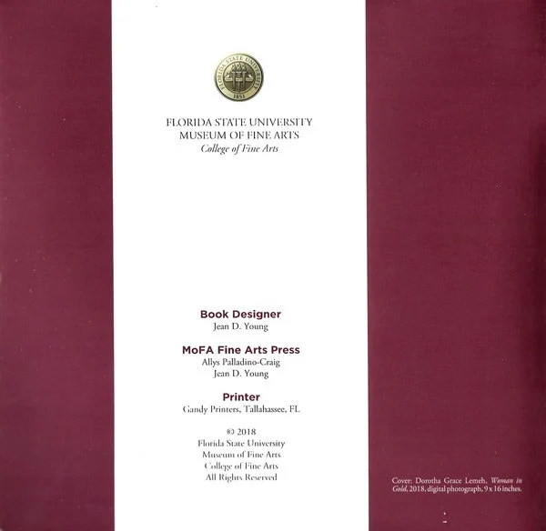 “The 33rd Annual Tallahassee International,” Exhibition Catalogue of fsuMoFA, Florida State University College of Fine Arts, June 2018, Tallahassee, USA.
