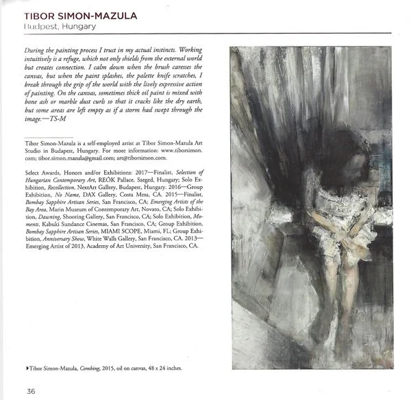 “The 33rd Annual Tallahassee International,” Exhibition Catalogue of fsuMoFA, Florida State University College of Fine Arts, June 2018, p. 36, Tallahassee, USA.