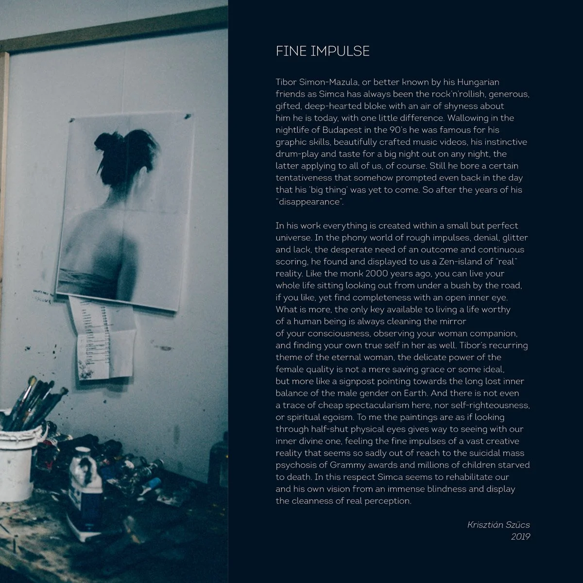 Page 155 — Pure Beauty
A 160-page bilingual hardcover publication featuring 80 works created between 2012 and 2019 in San Francisco and Budapest, with texts by American and Hungarian writers and artists.
