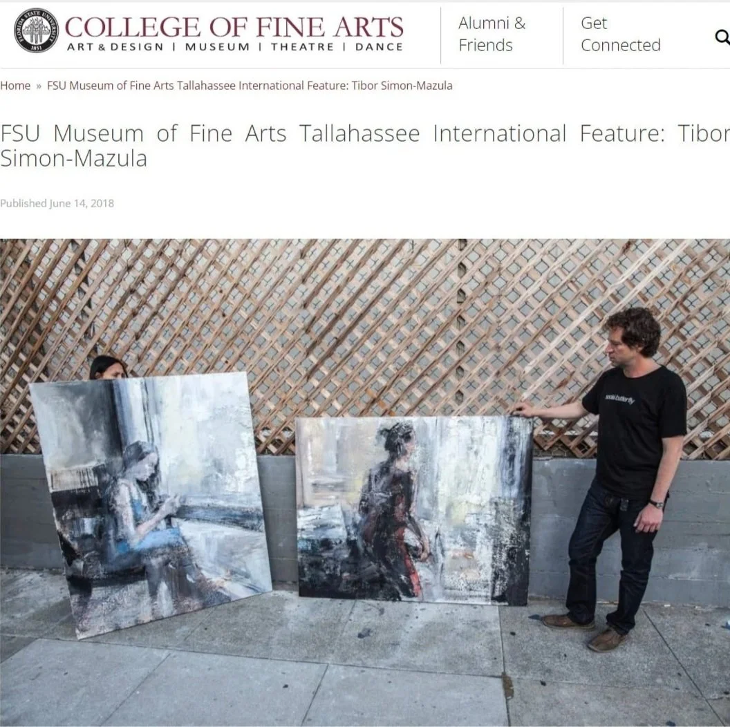 “FSU Museum of Fine Arts Tallahassee International Feature: Tibor Simon-Mazula,” Florida State University College of Fine Arts, June 14, 2018, Tallahassee, USA.
