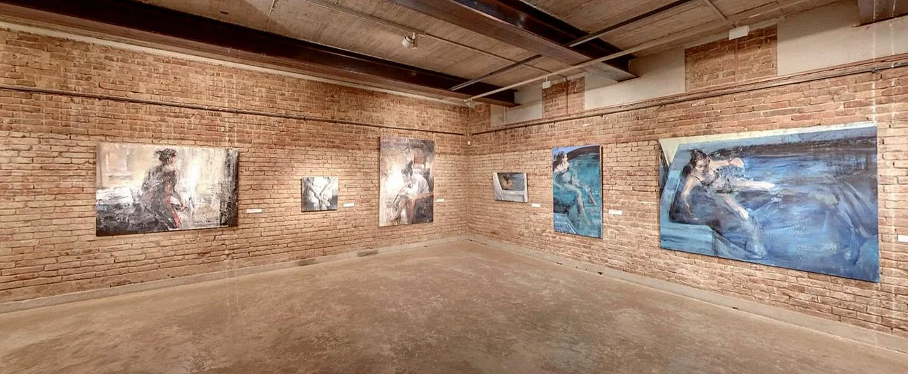 Side view emphasizing depth, scale, and painterly surface.